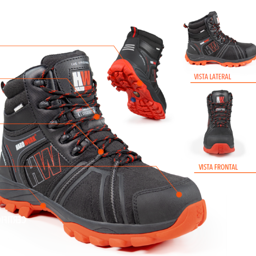 CALZADO DE SEGURIDAD BERING HIGHRED